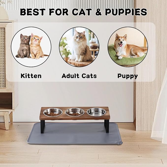 Upgraded Elevated Cat Bowls - Image 6