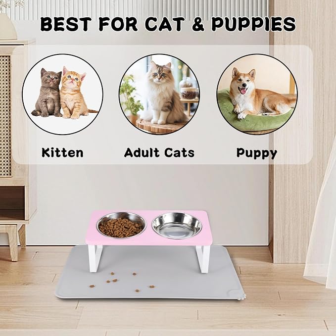 Upgraded Elevated Cat Bowls - Image 6