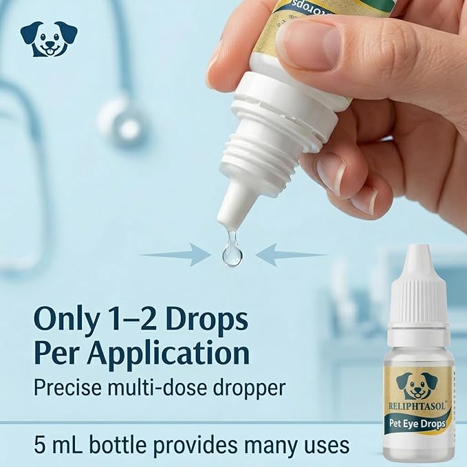 Pet Eye Drops – Vet-Formulated Dog Eye Infection Inflamation Treatment - Image 6