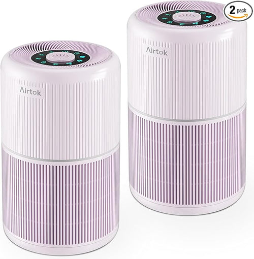 2 Pack Air Purifier for Home Bedroom by AIRTOK