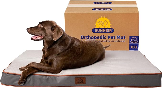 Sunheir XXL Dog Bed Extra Large Waterproof Big Orthopedic Dog Beds - Image 7