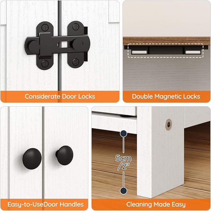 HOOBRO Litter Box Enclosure, Cat Litter Box Furniture - Image 8