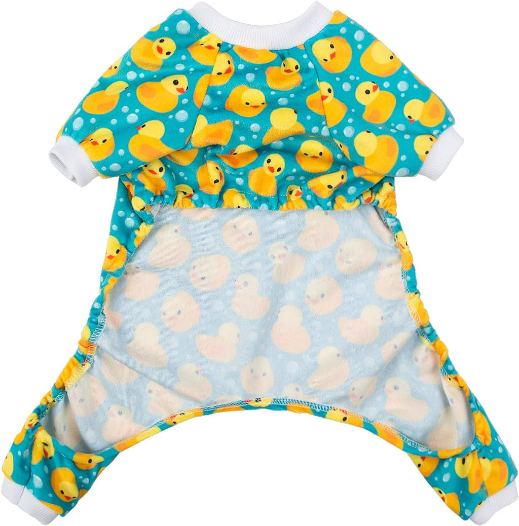 CuteBone Dog Halloween Pajamas Puppy Onesies Small Dogs Soft Pjs Coat Cat Apparel Comfy Pet Christmas Clothes Outfit Doggie Bodysuit P50S