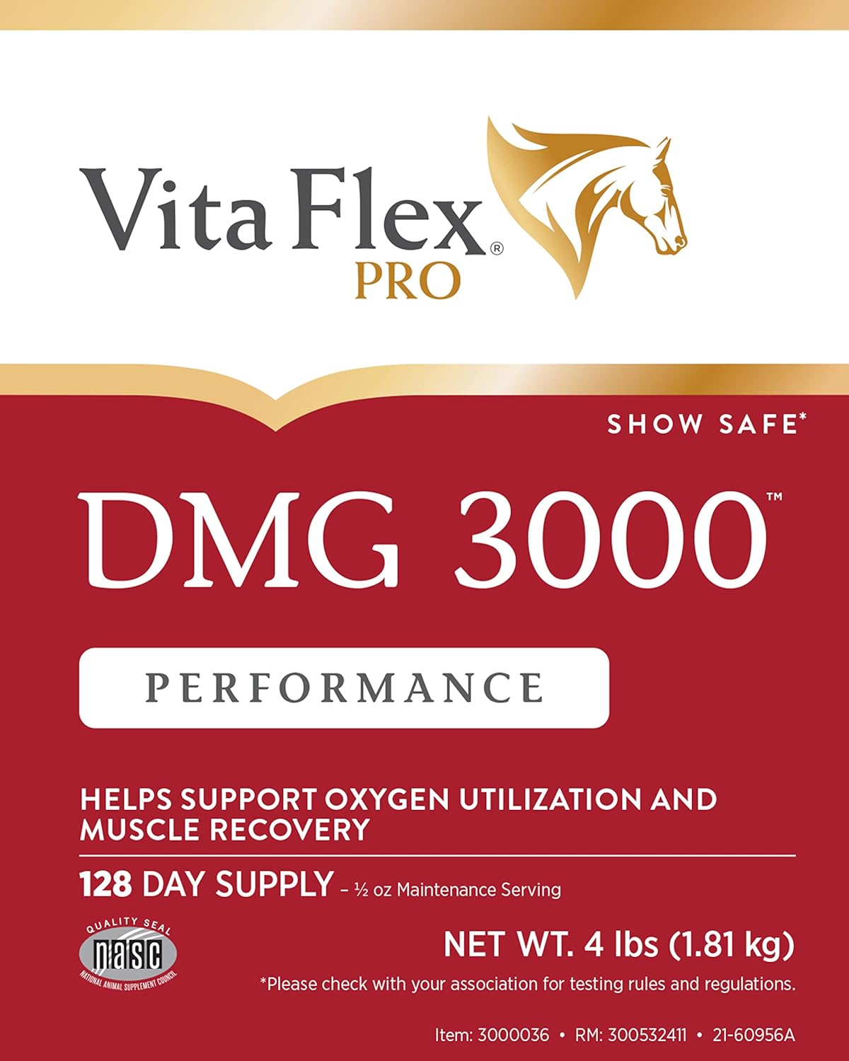 Pro DMG 3000 Horse DMG Concentrate, 4 Pounds, 128-Day Supply