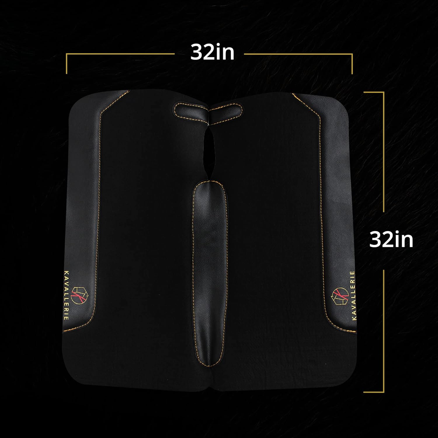 Kavallerie All-Purpose Saddle Pad with Quilted Anti-Slip Padding and Breathable Mesh Fabric for Maximum Airflow and Comfort, Works for English