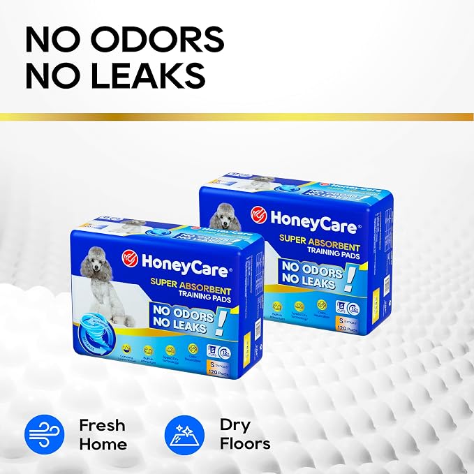 Honey Care All-Absorb, Small 17.5" x 23.5", Dog and Puppy Training Pads - Image 10