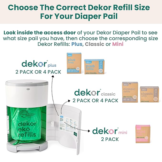 Diaper Dekor EKO Plus Diaper Pail - Image 7