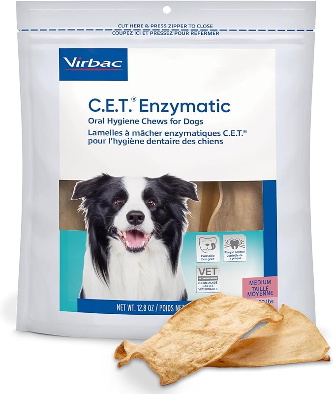 Virbac C.E.T.® Enzymatic Oral Hygiene Chews by Virbac