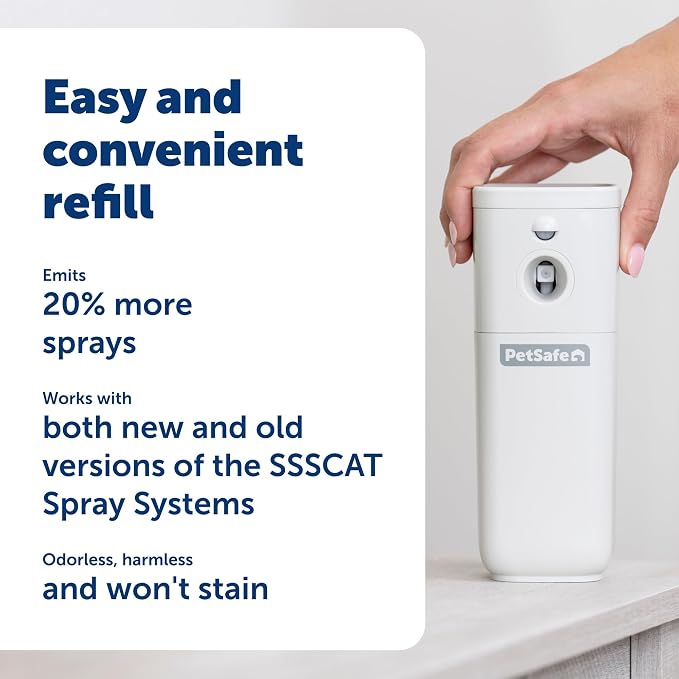 PetSafe SSSCAT Refill Can for Motion Activated Automatic Spray Pet Deterrent - Image 6