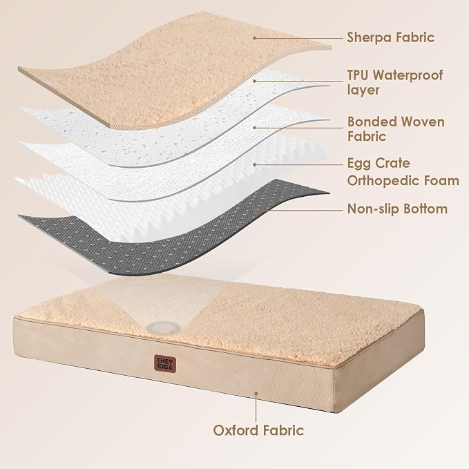 EHEYCIGA Orthopedic Dog Beds for Large Dogs - Image 4