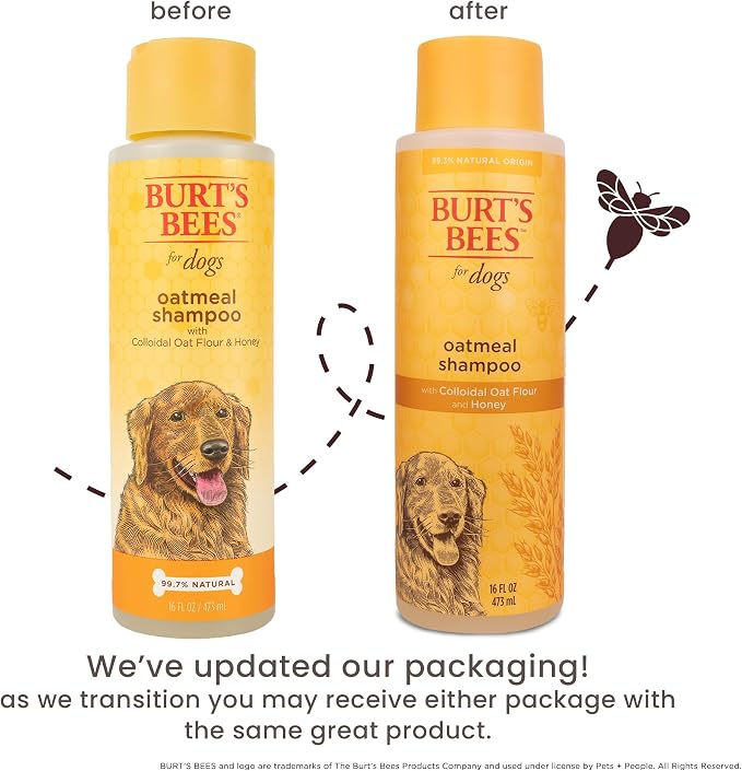 Burt's Bees for Pets Oatmeal Dog Shampoo - Image 2