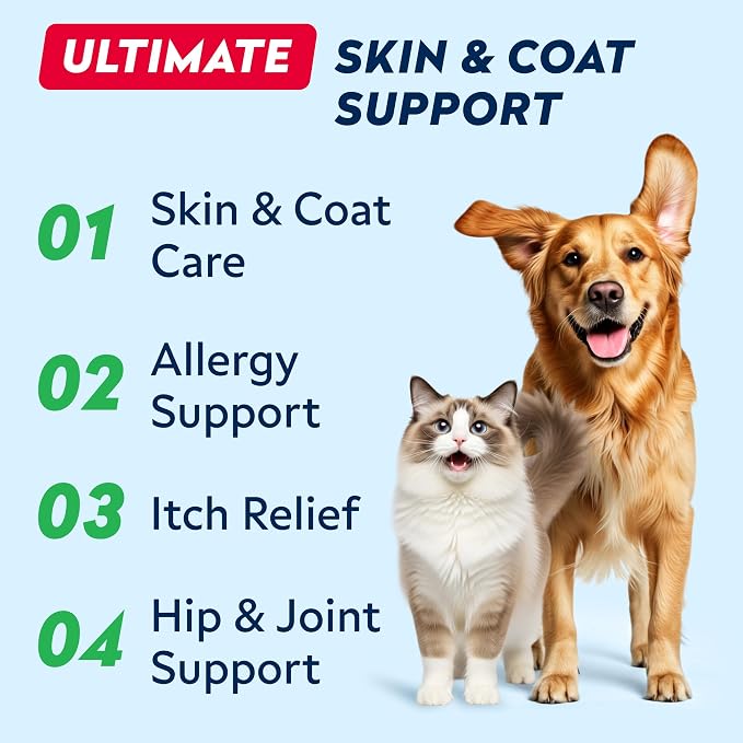 StrellaLab 64 OZ Salmon Oil for Dogs - Image 2