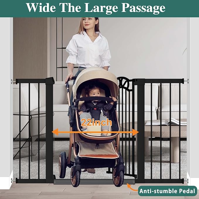 Fairy Baby 70.9"-76.3" Extra Wide Baby Gate - Image 5