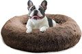 JOLLYVOGUE Calming Dog Beds Large Sized Dog, 36in Donut Washable Large Pet Bed by JOLLYVOGUE