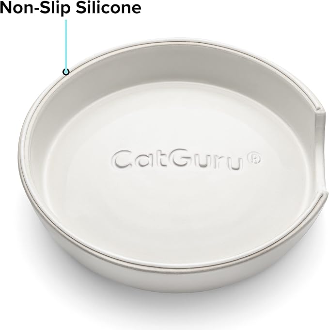 CatGuru Cat Bowls, Whisker Friendly Food Bowl - Image 5