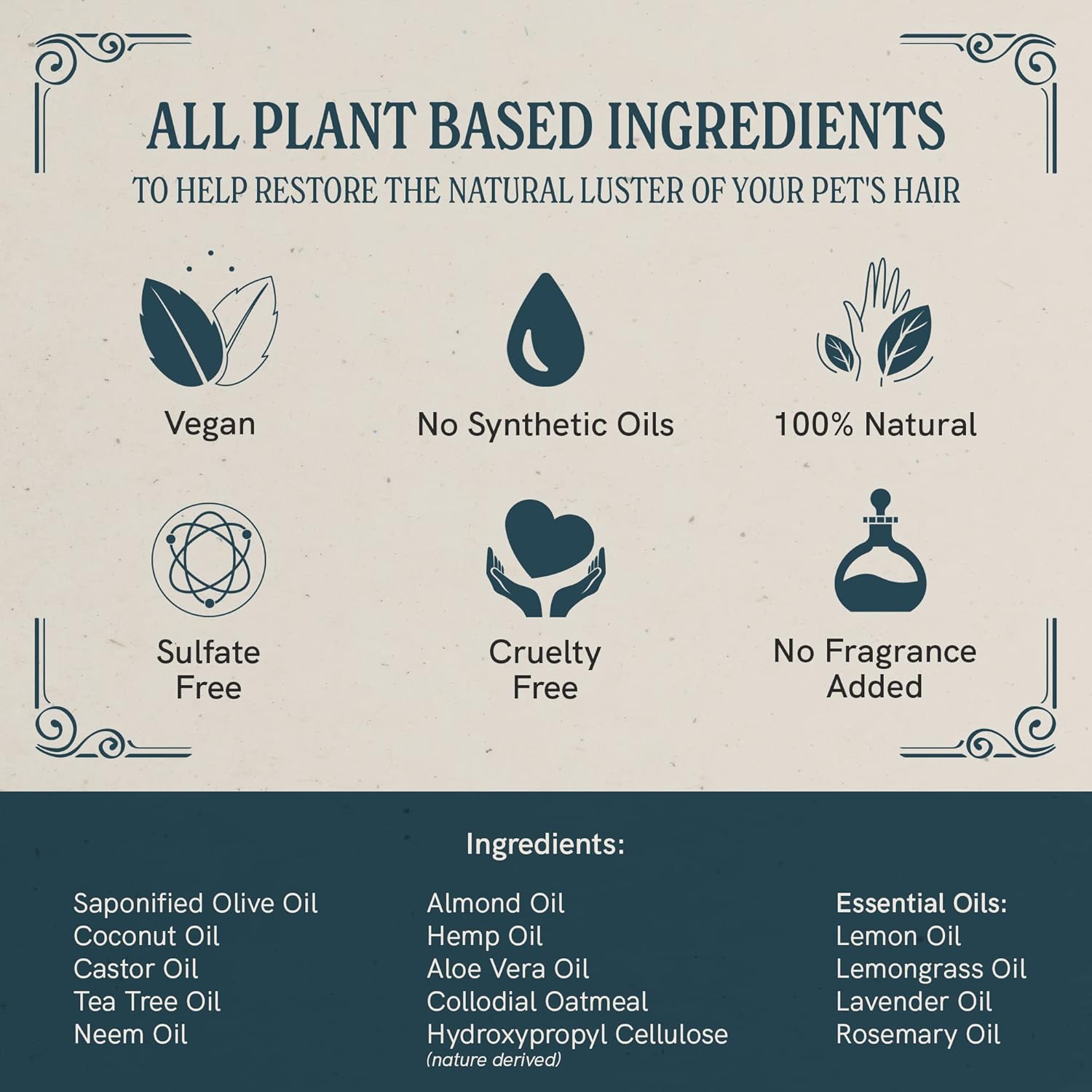 JR Liggett’s Natural Liquid Dog Shampoo for Sensitive Skin - 100% Detergent-Free, Non-GMO, Tear-Free Formula Gently Calms Dry, Itchy Skin - Safe for Puppies and for Regular Use - 8.45 fl oz