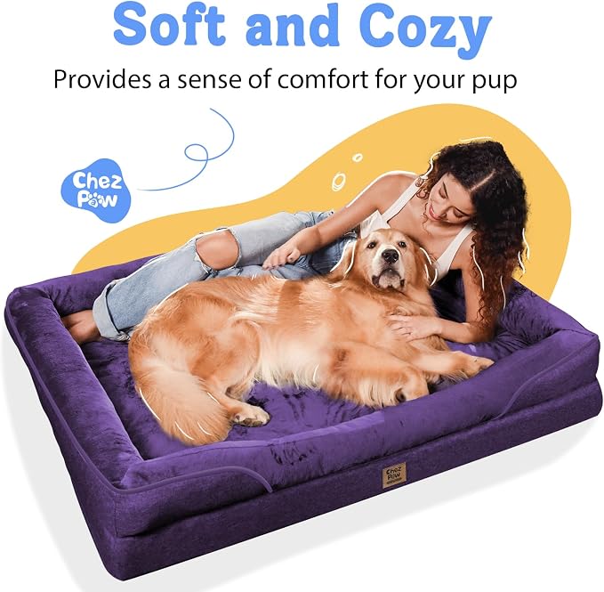 Washable Orthopedic Dog Bed for Medium Large Size Dogs - Image 6