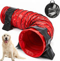Briwooody 24 in 10 Foot PVC Dog Agility Tunnel by Briwooody