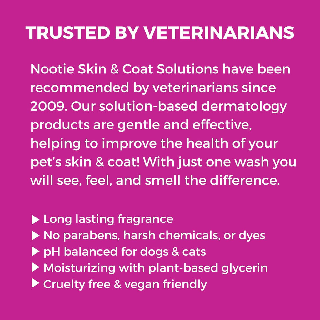 Nootie Japanese Cherry Blossom Daily Spritz for Dogs and Cats - Conditions and Moisturizes Fur, Long Lasting Pet Spray - 8oz