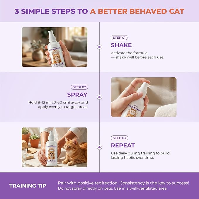 Cat Deterrent Spray – Natural Pheromone-Infused Anti-Scratch Spray - Image 5