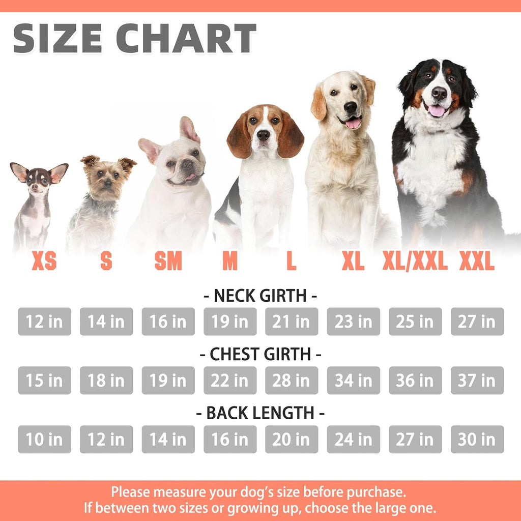 KOOLTAIL Fall Dog Hoodie - Soft & Warm Dog Thanksgiving Sweater with Leash Hole and Pocket,Pet Winter Coat,Cold Weather Clothes Sweatshirt for Small Medium Large Dogs Puppy Cat Boy Girl,Orange XL/XXL
