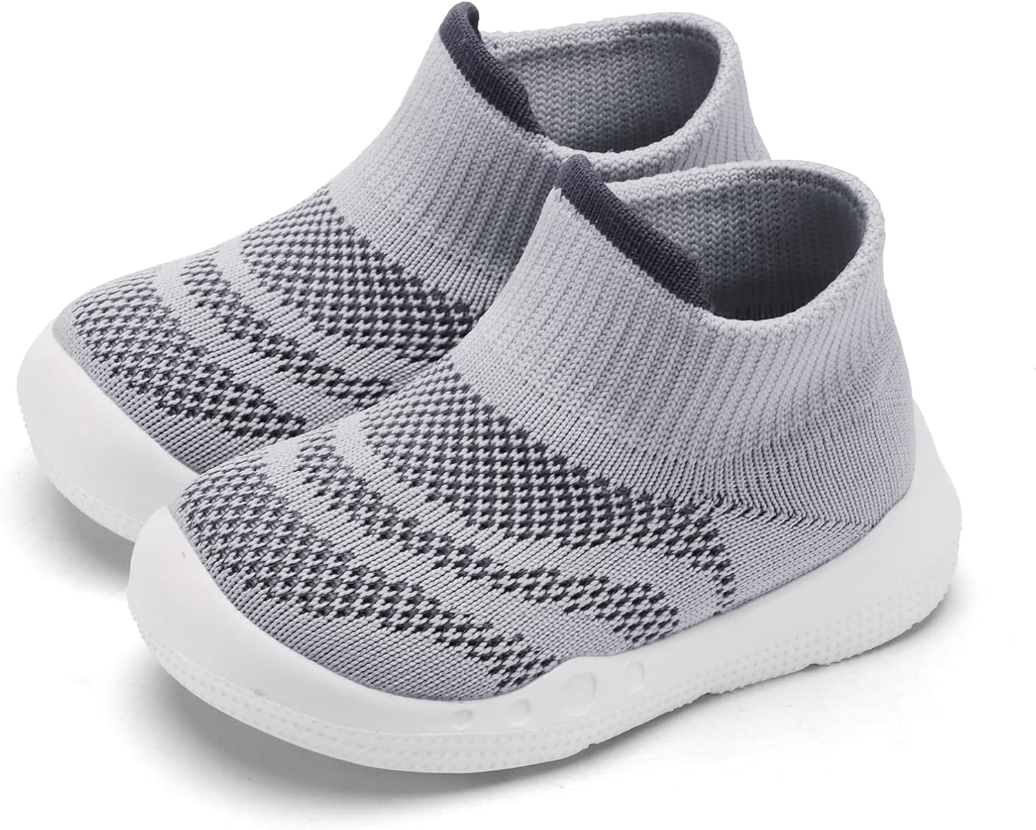 Engtoy Baby Shoes & Socks - Non-Slip Breathable Slippers with Soft Rubber Sole - Baby Boys & Girls Slip On Sneakers