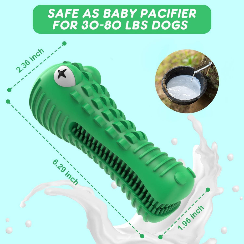 Dog Toys for Aggressive Chewers Large Medium Breed, Indestructible Dog Toothbrush Chew Toys, Squeaky Interactive Tough Extremely Durable, Dogs Toys to Keep Them Busy