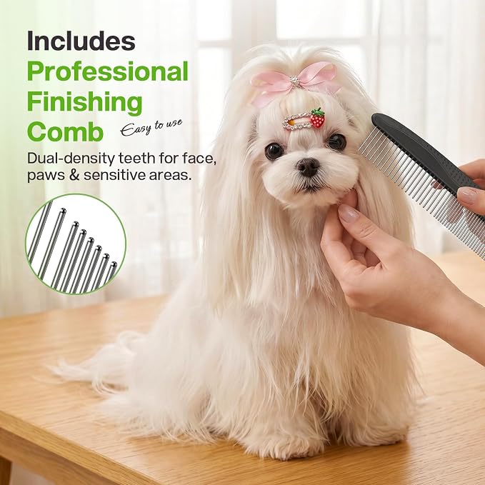Pecute Self-Cleaning Undercoat Rake - Image 6