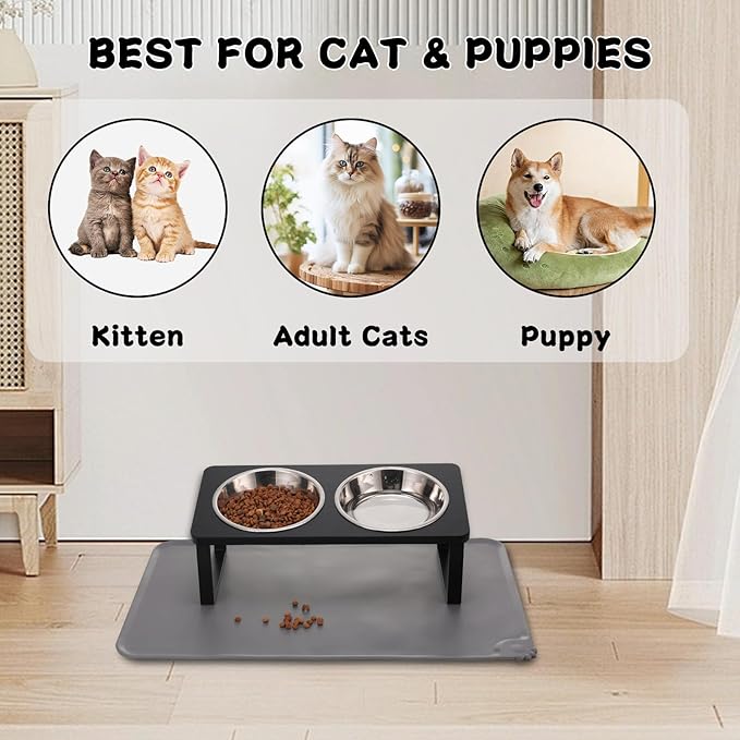 Upgraded Elevated Cat Bowls - Image 6