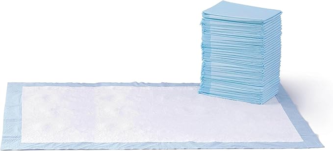 Amazon Basics Leak-Proof Dog and Puppy Potty Training Pee Pads by AmazonBasics