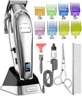 oneisall Dog Grooming Clippers for Thick Heavy Coats, Low Noise Cordless Dog by oneisall