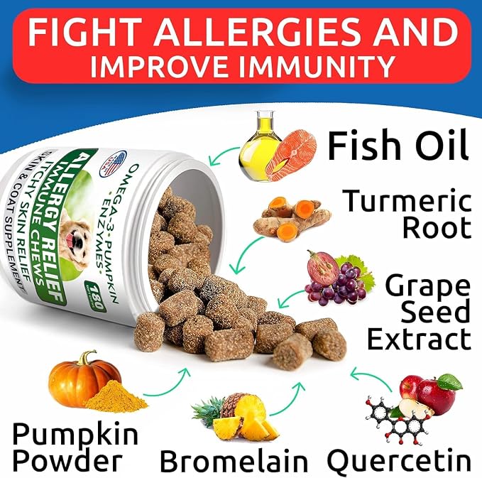 BARK&SPARK Dog Allergy Relief Soft Chews - Image 4
