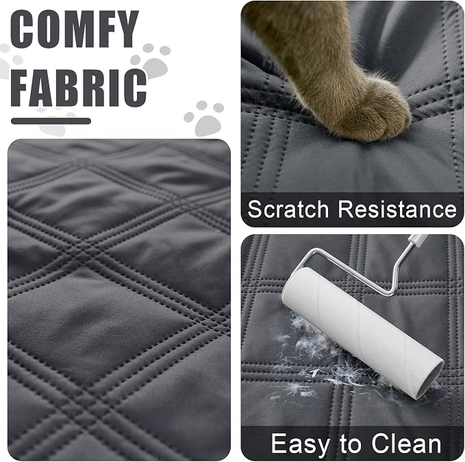 Smiry Waterproof Dog Bed Cover Blanket 68x82, Soft Reversible Pet Blanket - Image 4
