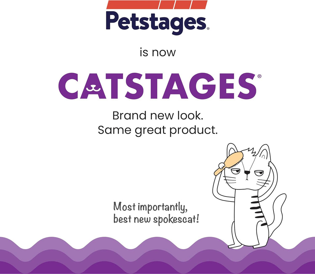 Catstages Grass Patch Hunting Box Interactive Bat & Swat Game for Indoor Cats, 3 Jingle Balls Included, Green
