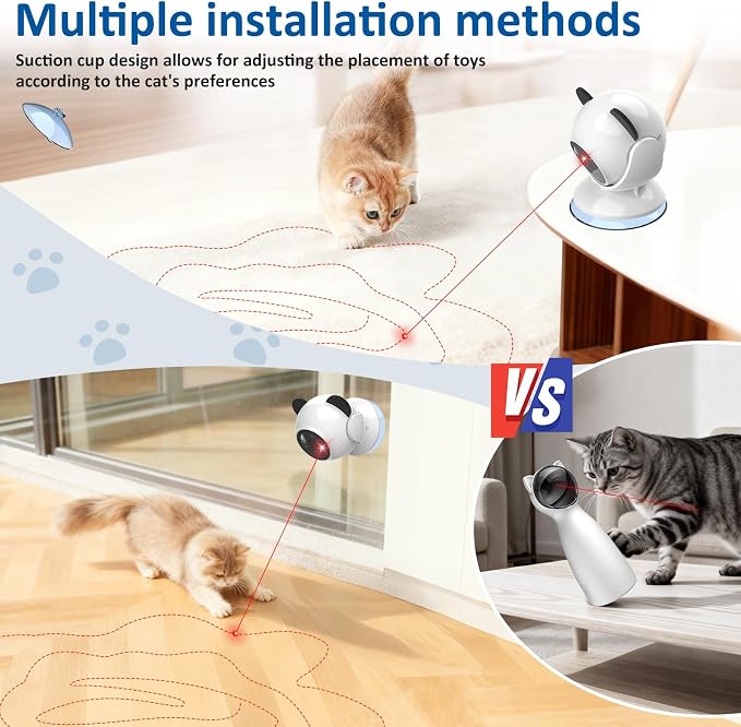 Sofolor Laser Cat Toys for Indoor Cats, Automatic Cat Laser Toy - Image 3