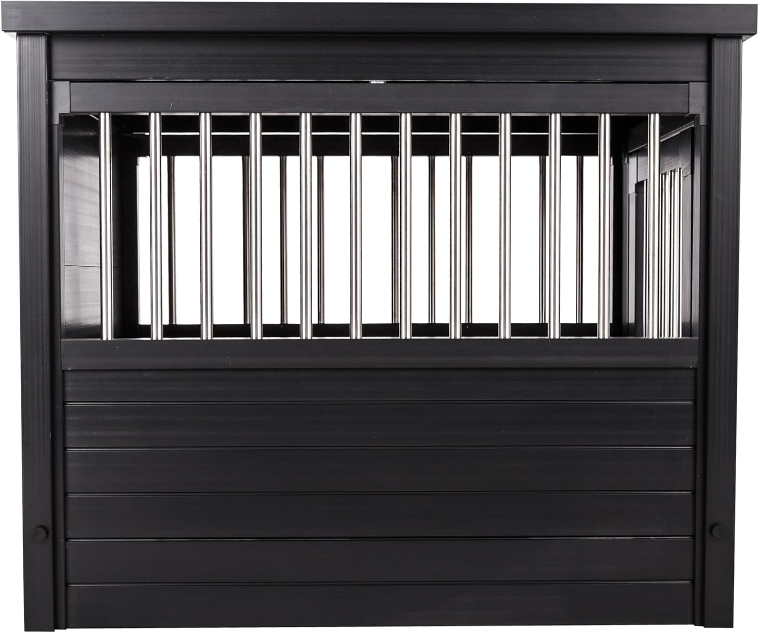 New Age Pet ecoFLEX Pet Crate/End Table, Small, Espresso 23.8"L x 18.2"W x 22.2"H