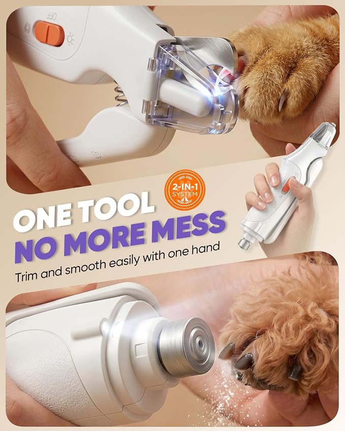 CATPICK 2-in-1 Cat Nail Clippers & Dog Nail Clippers Trimmers - Image 3
