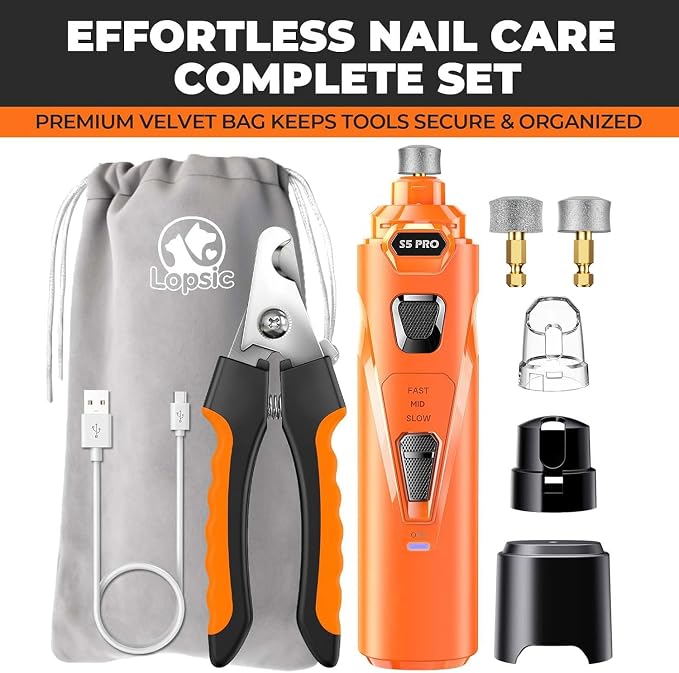 Whisper Quiet Dog Nail Grinder - Image 9