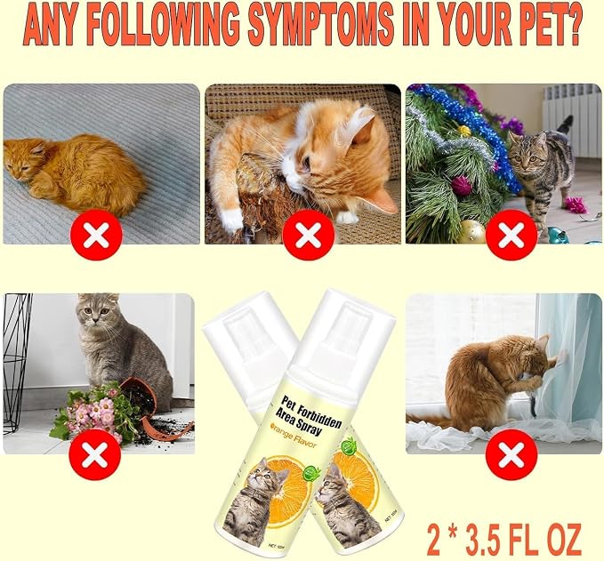 Cat Deterrent Spray 100% Natural Cat Spray Deterrent - Image 3