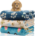 Rezutan 1 Pack 3 Blankets for Dogs, Dog Blanket for Small Pet Cat, Premium Soft by Rezutan