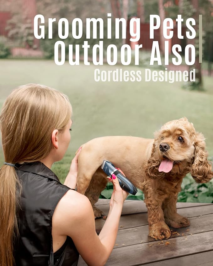 oneisall Dog Clipper Low Noise, Dog Grooming Kit - Image 3