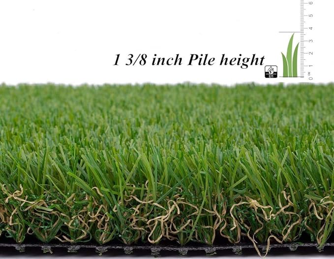 ALTRUISTIC Artificial Grass 1FTX20FT, Realistic Fake Grass Deluxe Turf - Image 7