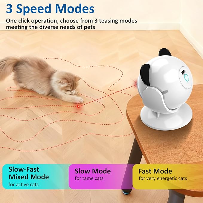 Sofolor Laser Cat Toys for Indoor Cats, Automatic Cat Laser Toy - Image 6