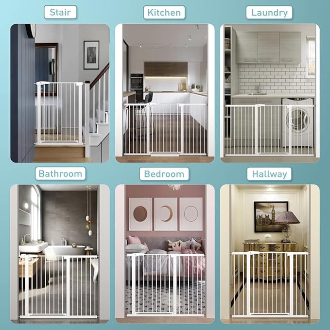 Fairy Baby 38" Extra Tall Pet Gate - Image 8