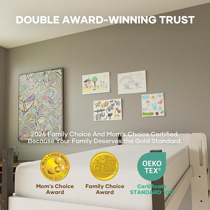 OhGeni 100% Waterproof Twin-2 Pack Mattress Protector, Fitted Sheet - Image 9