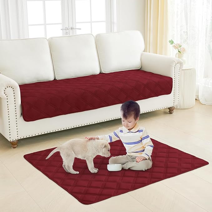 Smiry Waterproof Dog Bed Cover Blanket 30x53, Soft Reversible Pet Blanket - Image 7