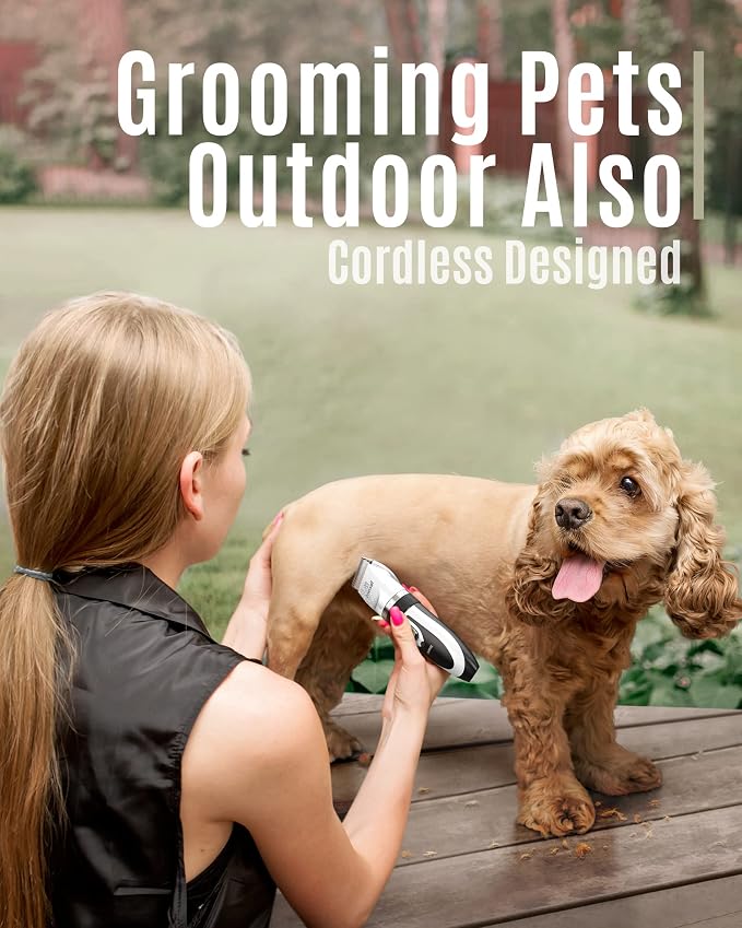 oneisall Dog Clipper Low Noise, Dog Grooming Kit - Image 3