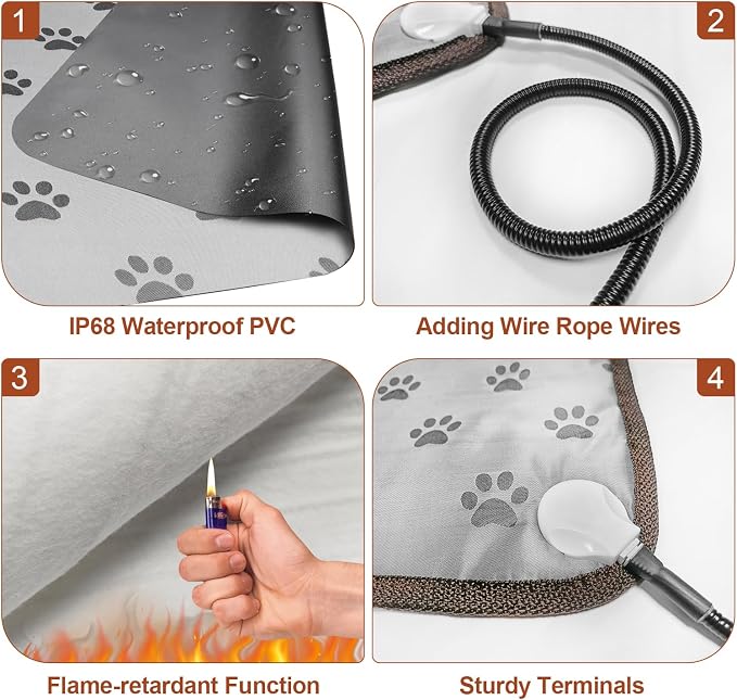 Large Dog Heating Pad 34x21in - Image 3
