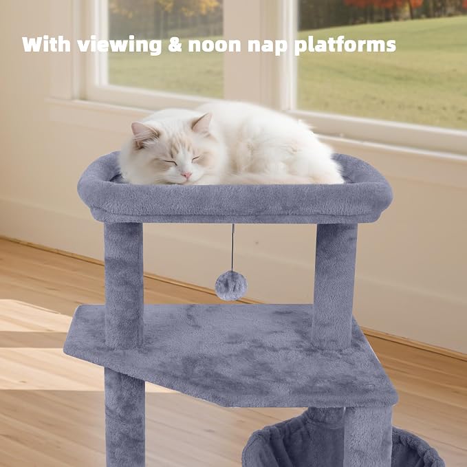 TWDEPART 55" All-in-One Cat Tree Tower - Image 7