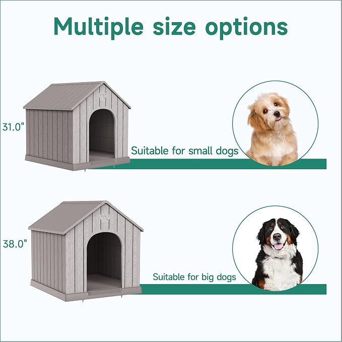 DRATO Large Dog House Indoor Outdoor Waterproof, Puppy Shelter - Image 4